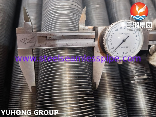 ASTM A179 Karbon Çelik Sargılı Kanatlı Boru, AL1060 Kanatlı