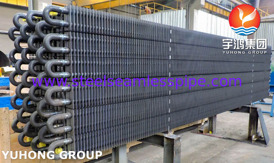 Karbon çelik H Tipi ve Çift H Tipi Fin Tube ASTM A179 / ASME SA179