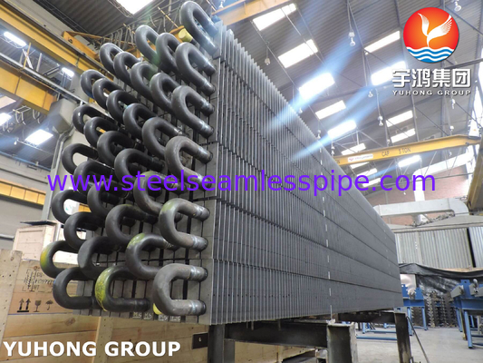 Karbon çelik H Tipi ve Çift H Tipi Fin Tube ASTM A179 / ASME SA179