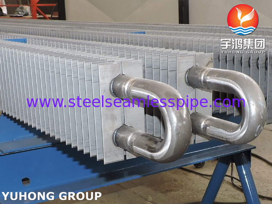 Karbon çelik H Tipi ve Çift H Tipi Fin Tube ASTM A179 / ASME SA179