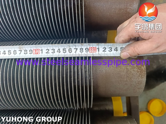 ASTM A335 P22 Rafineri Isıtıcıları ve Ekonomizatörleri için Katı Fin Tüp