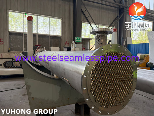 ASTM TEMA Çelik Dikişsiz Tüpler için Tüp Çubuğu Sıcaklık Değiştiricisi U Damgası