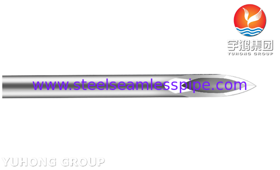 ISO9626 SUS304 İnsülin Kalem İğnesi Şeker hastalığı Tedavisi İçin Beş Kıçlı İğne Tüpü