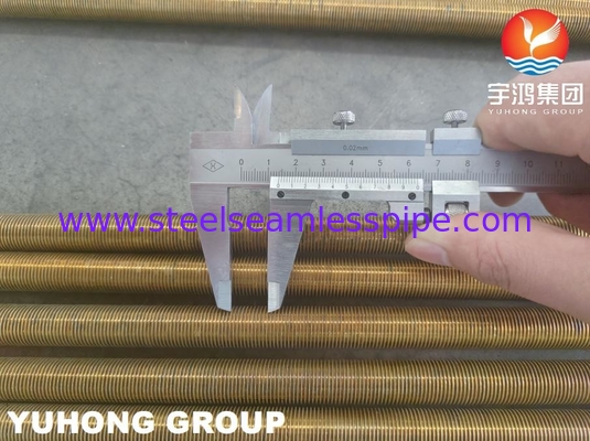 B359 C44300 C44500 Bakır Alaşımı Düşük Fin Tüp U Bend Isı Değiştiricileri için ASTM B154-16
