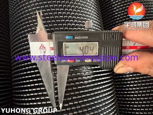 ASTM A335 P11 HFW Serrated Type Fined Tube For HRSG Heat Recovery Steam System (HRSG Sıcaklık Geri Kazanım Buhar Sistemi İçin)