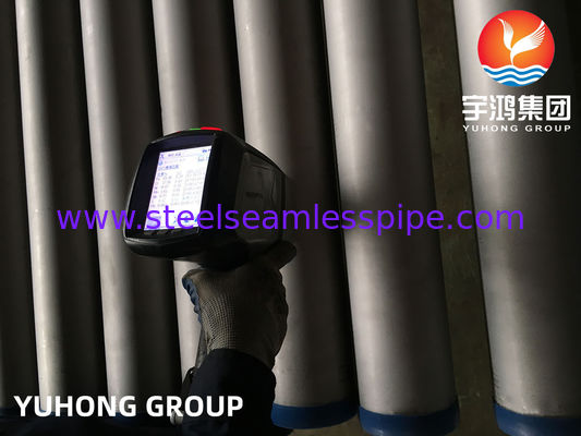 ASTM A312 TP347H Yüksek Sıcaklık Endüstrisi için Paslanmaz Çelik Dikişsiz Boru