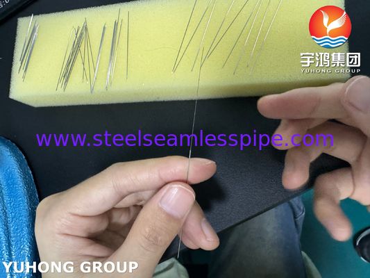 26G Paslanmaz Çelik Geri Kesim Açılı İğne Tüpü Tıbbi Delme İçin ISO9626 SUS304