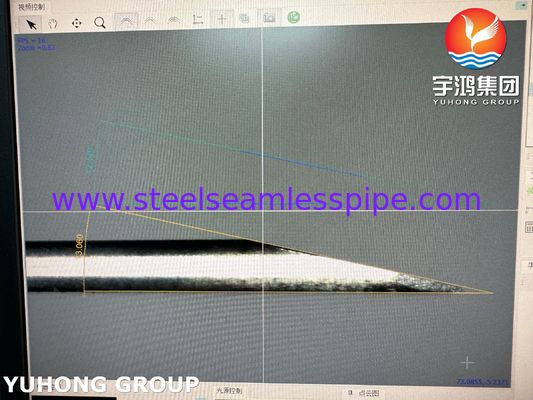 26G Paslanmaz Çelik Geri Kesim Açılı İğne Tüpü Tıbbi Delme İçin ISO9626 SUS304