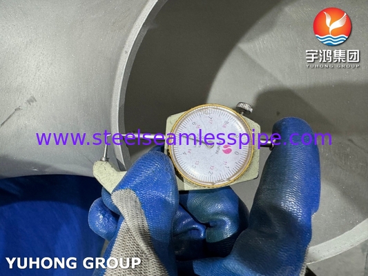 ASTM B366 UNS NO8810 180 RETURN 180 derece dirseği etilen kraklama fırını için Buttweld fit