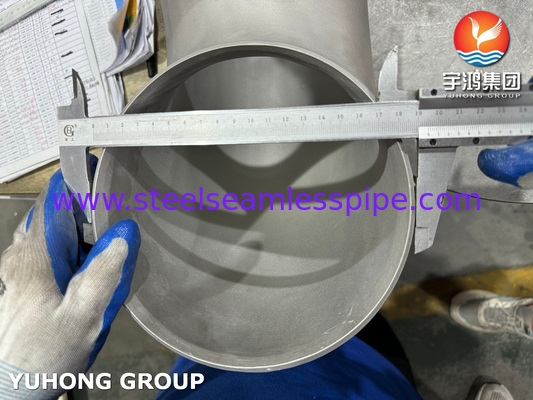 ASTM B366 UNS NO8810 180 RETURN 180 derece dirseği etilen kraklama fırını için Buttweld fit