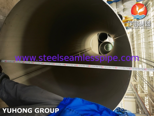 ASTM A358 / ASME SA358 TP316L Kimyasal petrol gazı için turşulanmış ve ısıtılan paslanmaz çelik kaynaklı boru