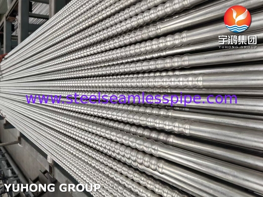 ASME SA312 / ASTM A312 TP310S Sıcaklık Değiştiricisi için Gürültülü Fin Tüp