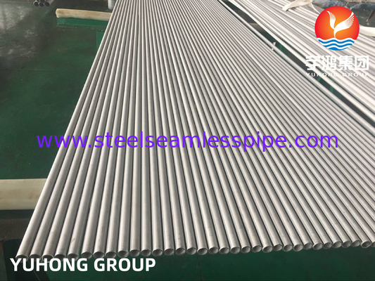 ASME SA213 TP321 Enerji Santralleri Rafineri için Paslanmaz Çelik Dikişsiz Tüp