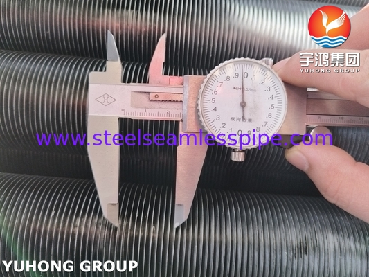 ASTM A213 T5 Alaşımlı Çelik Sakinsiz Tüp AL1060 Fin Strip Fin Tüp Hava Soğutucu için