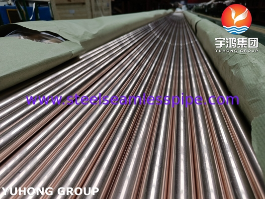 ASME SB111 / ASTM B111 C70600 O61 Bakır alaşımlı dikişsiz borular