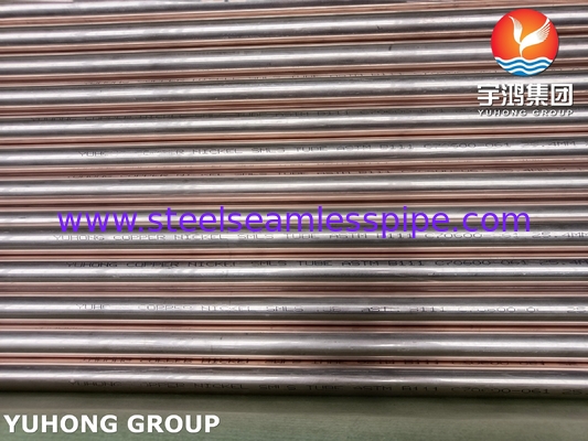 ASME SB111 / ASTM B111 C70600 O61 Bakır alaşımlı dikişsiz borular