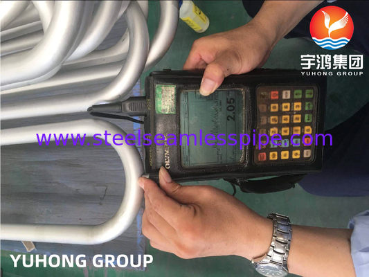 Inconel 625 Nikel Alaşımı Dikişsiz Tüp ASTM B444 UNS NO8825 Isı Değiştiricisi için