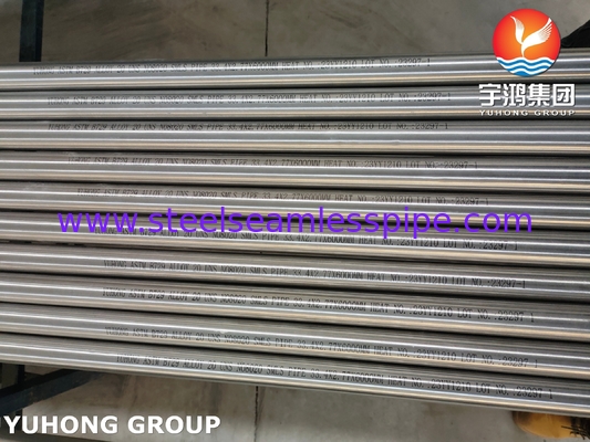 ASME SB729 UNS N08020 Fosforik Asit Buharatçısı İçin Nikel Alaşımlı Dikişsiz Boru