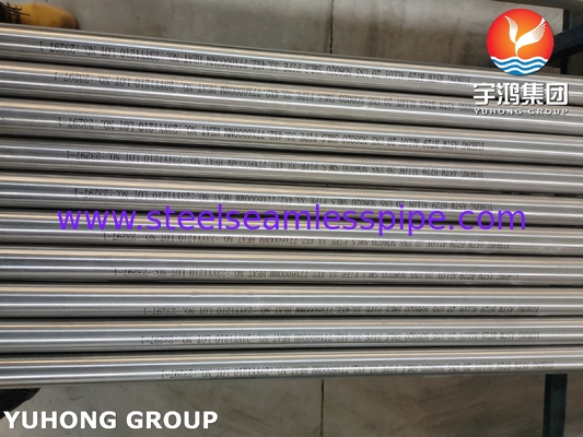 ASME SB729 UNS N08020 Fosforik Asit Buharatçısı İçin Nikel Alaşımlı Dikişsiz Boru