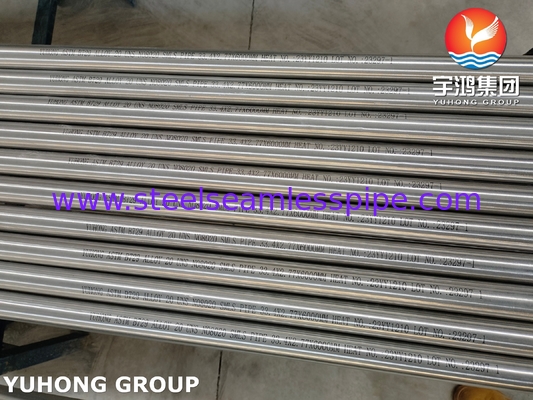 ASME SB729 UNS N08020 Fosforik Asit Buharatçısı İçin Nikel Alaşımlı Dikişsiz Boru