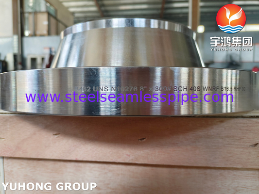 ASTM B462 Hastelloy C276 Nikel Alaşımı UNS N10276 Saldırma Boynuz Flange WNRF