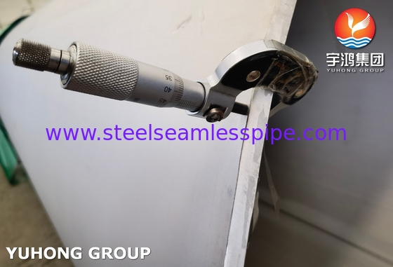 ASTM A358 / ASME SA358 TP316L Kimyasal petrol gazı için turşulanmış ve ısıtılan paslanmaz çelik kaynaklı boru