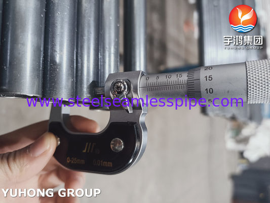 ASTM A268 TP405 UNS S40500 Ferritik ve Martensitik Paslanmaz Çelik Dikişsiz Boru Isıl İşlem Ekipmanı
