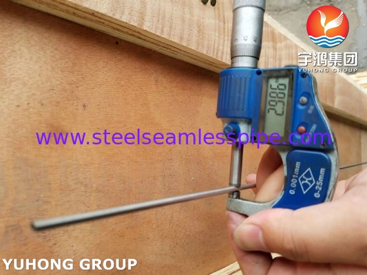 11G 3MM tıbbi paslanmaz çelik 304 iğne tüpleri üretimi için kılcal boru, ISO9626