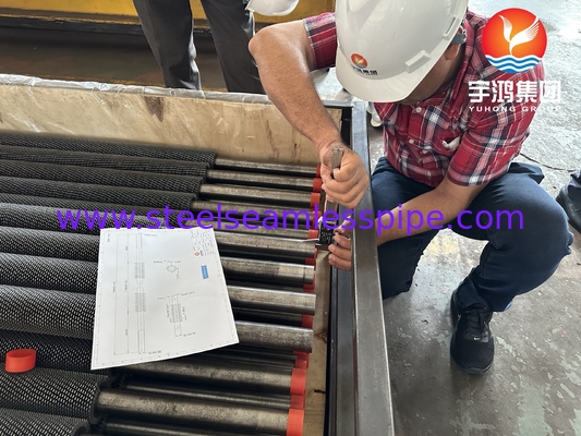 ASME SA213 T22 Rafinasyon Projeleri İçin Alaşımlı Çelik HFW Serfeli Fined Tubes