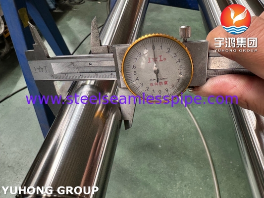 ASTM A270 TP304 Gıda İlaçları İçin Sanitar Paslanmaz Çelik Dikişsiz Tüp