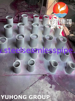 ASME B16.9 Süper Dupleks 2507 Fittings ASTM A815 WPS32750 BW Süper Dupleks Tee