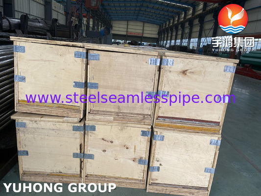 EN10216-2 P235GH Sıcaklık Değiştiricisi için Karbon Çelik Dikişsiz Tüp