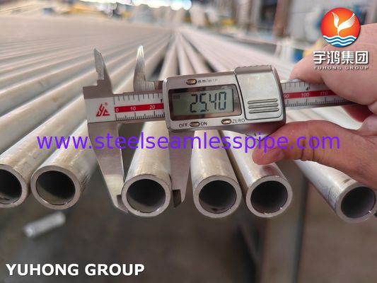 Kazan İçin ASME SA213 TP304 Paslanmaz Çelik Dikişsiz Boru