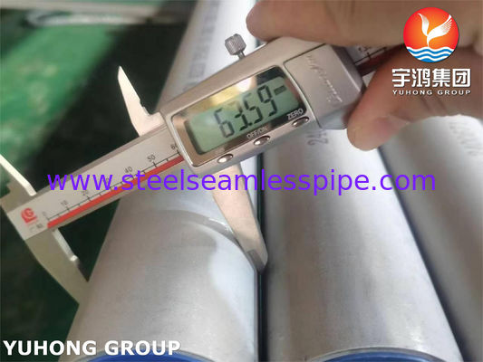 ASME SA213 TP347 S34700 Kondansör İçin Paslanmaz Çelik Dikişsiz Tüp