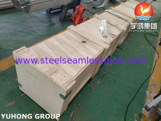 ASME SA312 TP310S Paslanmaz Çelik Parlak Tavlanmış Dikişsiz Boru Petrokimya Boru Hattı İçin