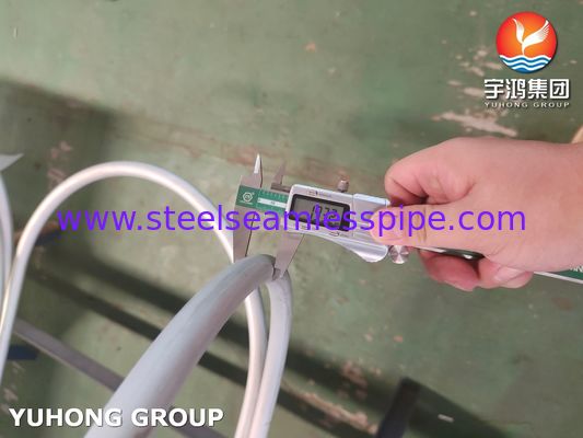 ASTM A213 TP304 Kazan, süper ısıtıcı ve ısı değiştiricisi için dikişsiz U-Bend tüpü