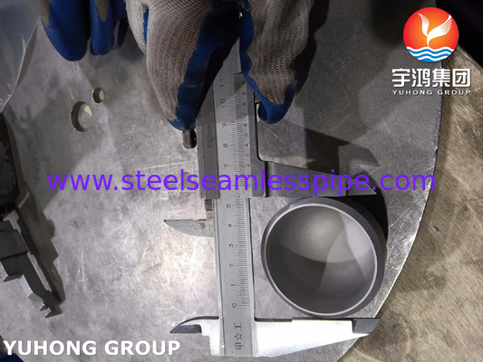 ASTM A815 UNS S32750 Paslanmaz Çelik Kapak Bağlantı Parçaları Yüksek Basınç İçin
