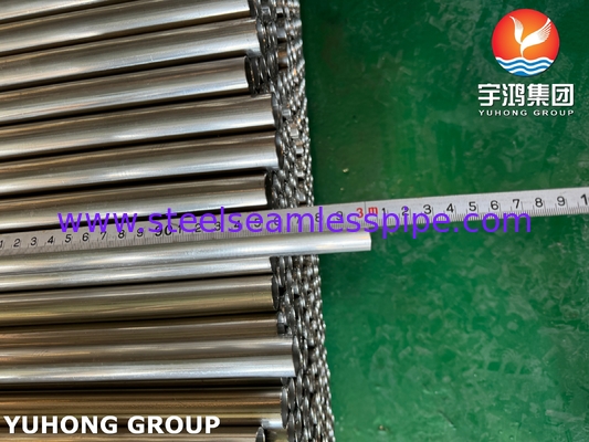 ASTM A249 TP316L paslanmaz çelik kaynaklı tüp parlak kızartılmış
