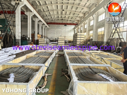 Paslanmaz Çelik Isı Değiştiricisi U Bend Tube A213/SA213 TP304L Bright Annealed BA Seamless Grade TP304L / UNS S30403