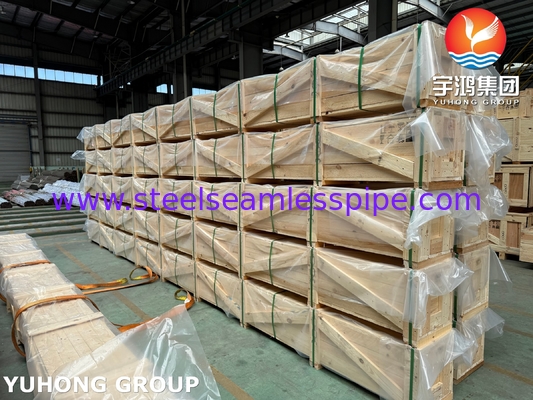 ASME SB111 C71500 Deniz Kondensatörü İçin Bakır Nikel Alaşımı Dikişsiz Tüp