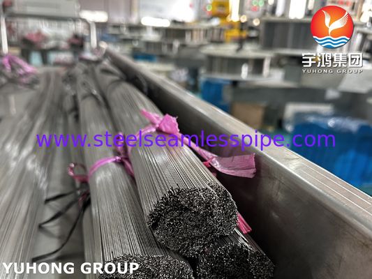 Tıbbi Enjeksiyonlar İçin Yüksek Hassasiyetli Paslanmaz Çelik Hipodermik Tüp ISO9626 SUS304