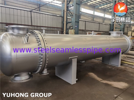 API 660 Kabuk ve tüp ısı değiştiricisi TEMA Standart ASME U Ştamp ASME VIII