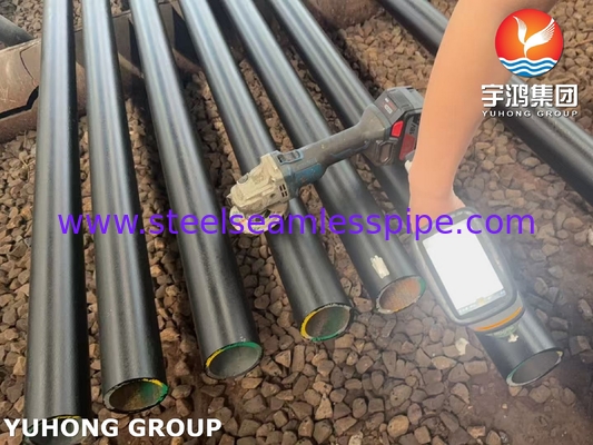 ASTM A335 P9 Yüksek Sıcaklık için Ferritik Alaşım Çelik Boru 88.9MM X 7.62MM