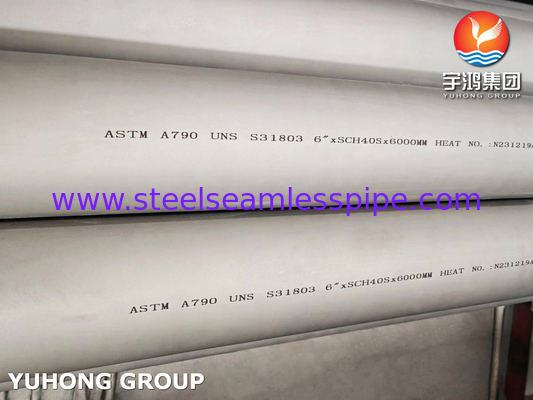 ASTM A790 / ASME SA790 S31803 Dubleks Paslanmaz Çelik Boru