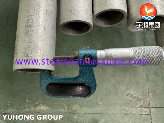 ASME SB407 UNS N08811 Nikel Demir Krom Alaşımlı Dikişsiz Boru Yüksek Sıcaklık Endüstriyel Boru Hattı İçin