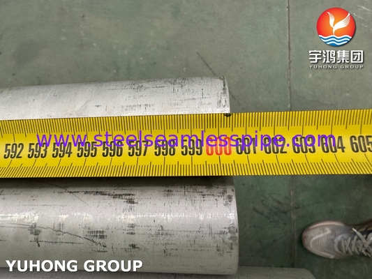 ASME SB407 UNS N08811 Nikel Demir Krom Alaşımlı Dikişsiz Boru Yüksek Sıcaklık Endüstriyel Boru Hattı İçin