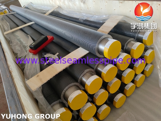 ASTM A335 P9 Isı aktarma ekipmanları için spiral kanatlı boru