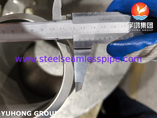ASTM A403 WP321H Paslanmaz Çelik Konsantrik Redüktör ASME B16.9 Buttweld Montajı