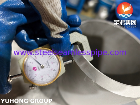 ASTM A403 WP321H Paslanmaz Çelik Konsantrik Redüktör ASME B16.9 Buttweld Montajı