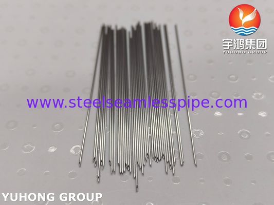 SUS304 Tıbbi Sınıf Paslanmaz Çelik İntravenöz Yerleşik İğne Tüpü, Arka Kesim Uç